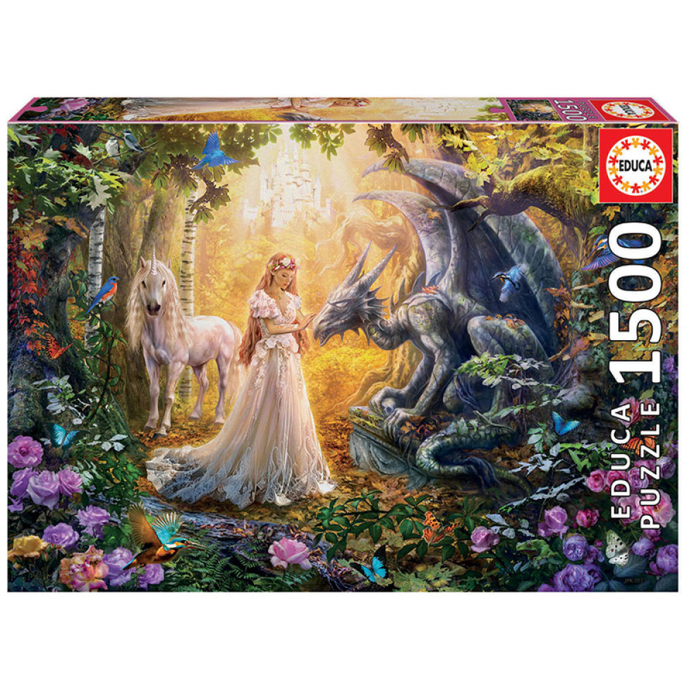 1500 Dragon, Princess and Unicorn