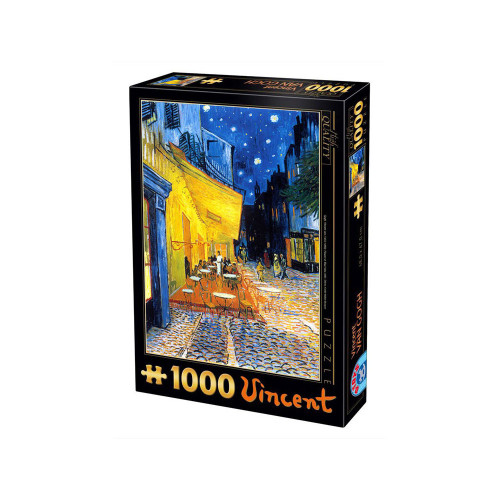 DTOYS ΠΑΖΛ 1000 VAN GOGH_Caffe Terrace at Night 66916VG09