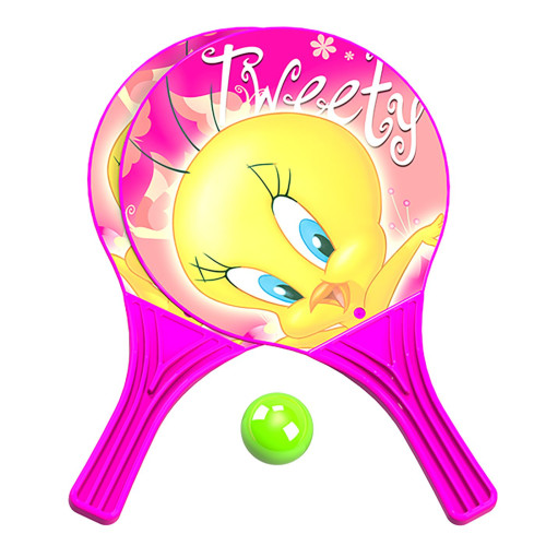 ΣΕΤ ΡΑΚΕΤΕΣ & ΜΠΑΛΑΚΙ TWEETY 37x22cm Warner Bros WB-TW-1004