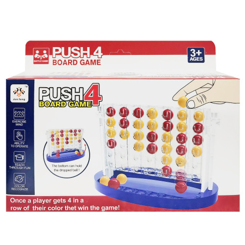 PUSH 4 ON BOARD GAME 25x18x8cm ToyMarkt 891884