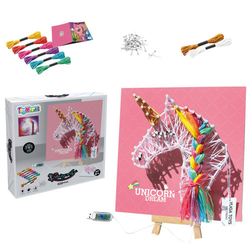 ΣΕΤ ΧΕΙΡΟΤΕΧΝΙΑΣ ΜΟΝΟΚΕΡΟΣ 2in1 ΜΕ ΦΩΣ & USB 20x20x3cm ToyMarkt 913322
