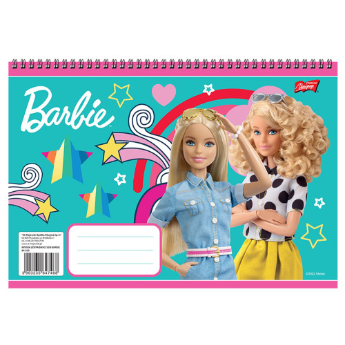 ΜΠΛΟΚ ΖΩΓΡΑΦΙΚΗΣ 32Φ BARBIE 17x25cm BARBIE