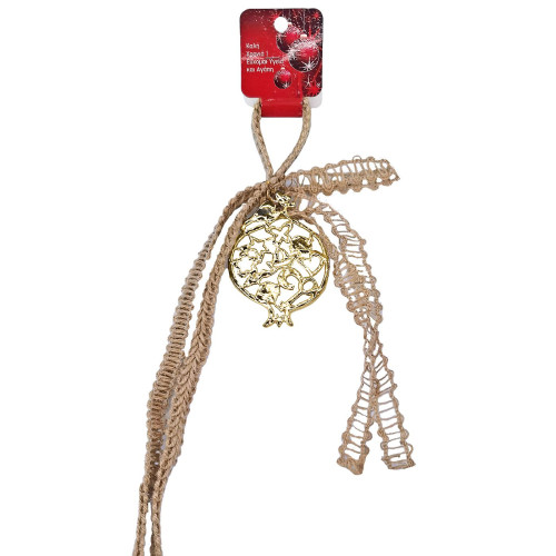ΓΟΥΡΙ ΡΟΔΙ 34x6cm Xmasfest 1133077