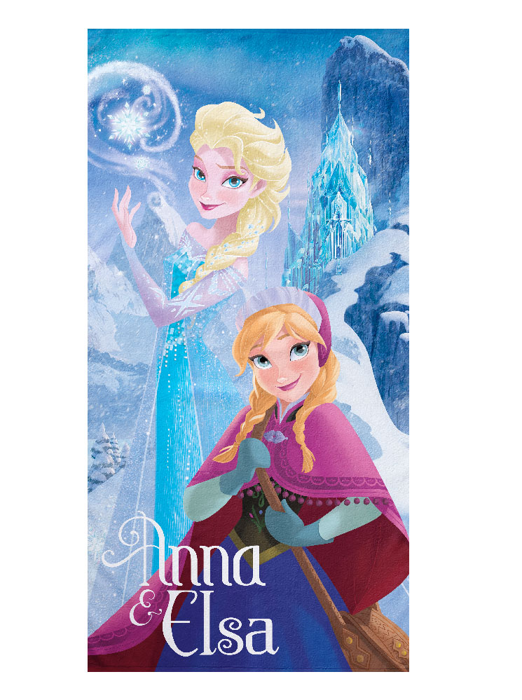 Disney Πετσέτα Θαλάσσης Elsa-Anna Θαλάσσης 8000842682602