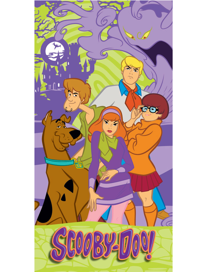 Scooby Doo Πετσέτα θαλάσσης Scooby Doo Θαλάσσης viops15816