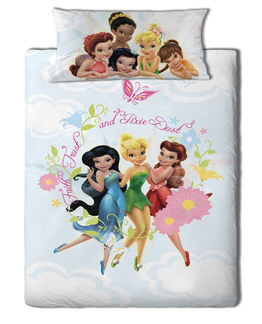 Disney Σετ κουβερλί μονό Fairies rainbow palw1312802747