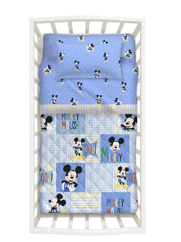 Disney Σετ Κρεβατιού Mickey 5τμχ 8000842630634