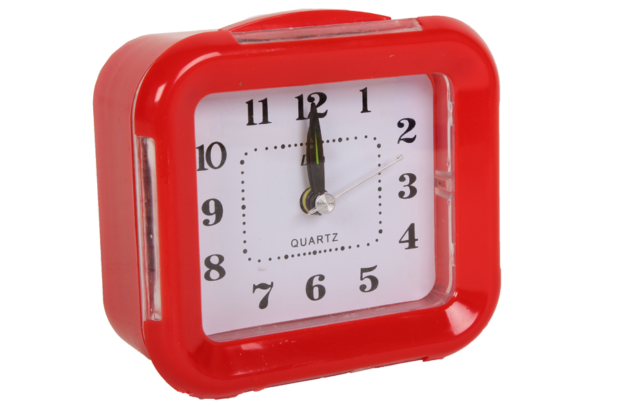 Keskor Ρολόι ξυπνητήρι 10Χ4,5Χ9 εκ. με φώς χρ. κόκκινο 49613-3