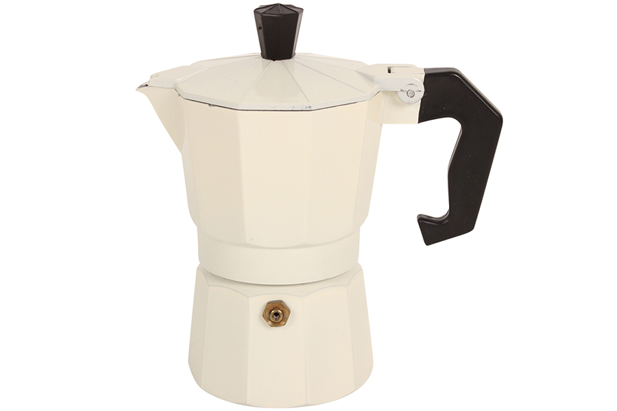 Keskor Καφετιέρα - μπρίκι Espresso για 2 φλιτζάνια χρ. λευκό HLP1-2C.01 540121-4