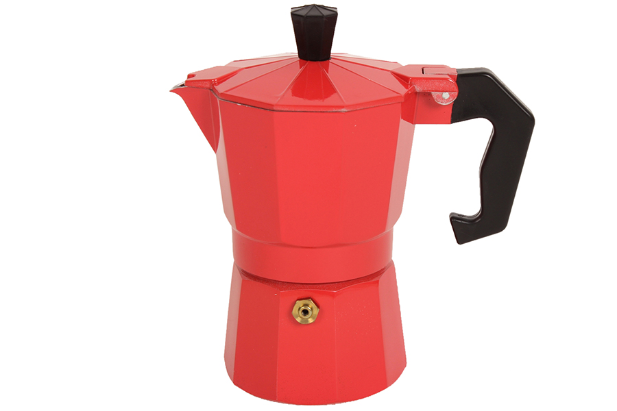 Keskor Καφετιέρα - μπρίκι Espresso για 2 φλιτζάνια χρ. κόκκινο HLP1-2C.02 540121-2