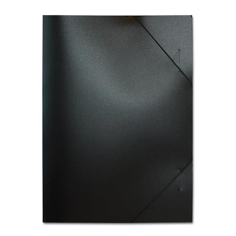 Next Next φάκελος με λάστιχο PP μαύρος Υ32x24x0εκ. 03607-09---3