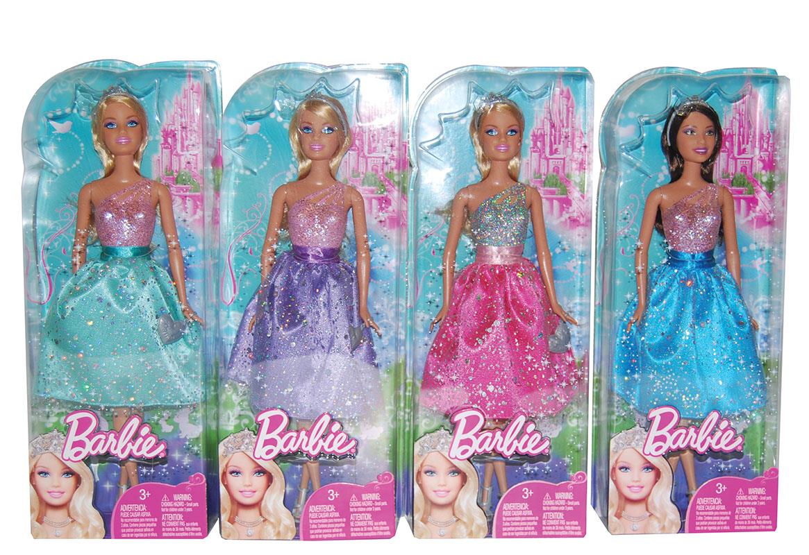 Next Mattel Barbie πριγκίπισσα σε 3 σχέδια. 19012---76-2