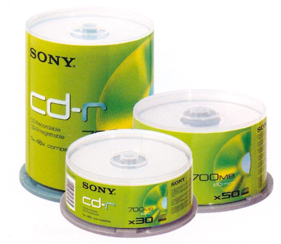 Next Sony Data CDR-700MB 80min cake box 25τεμ. 20408---15-2