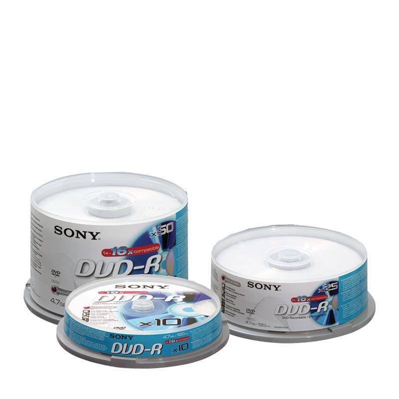 Next Sony DVD-R 4.7GB 80min γενικής χρήσης cake box 25τεμ. 20416---15-2