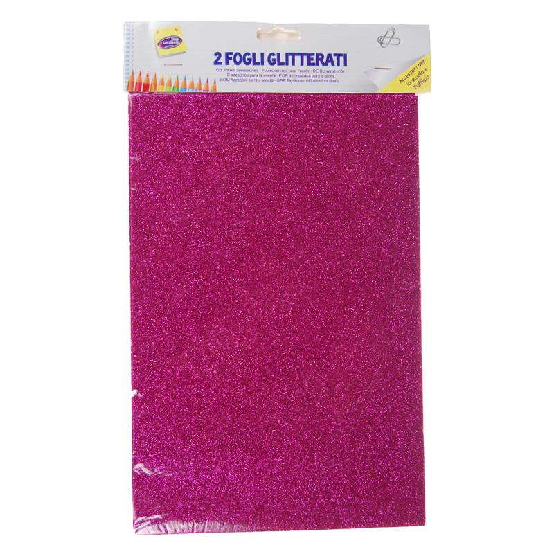 Next Φύλλα glitter ροζ 20x30εκ. 2τεμ. σε blister 24859-12---2