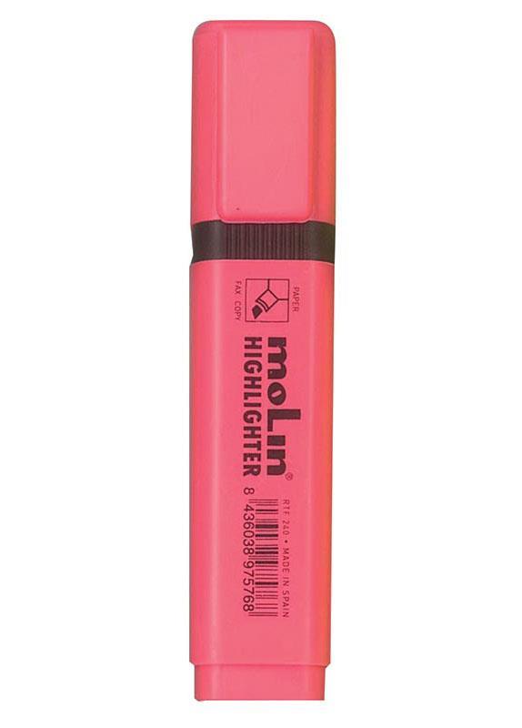 Molin Molin μαρκαδόρος φωσφορούχος ροζ υπογράμμισης 2-5mm 29830-12ΕΔ-2