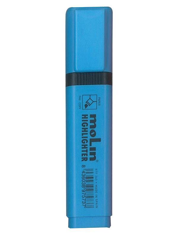 Molin Molin μαρκαδόρος φωσφορούχος γαλάζιο υπογράμμισης 2-5mm 29830-21ΕΔ-2