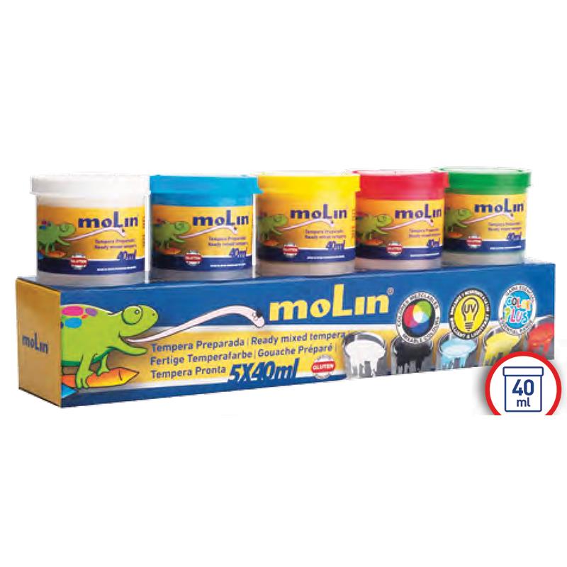 Molin Molin τέμπερες 5χρωμάτων 29857---ΕΔ-2