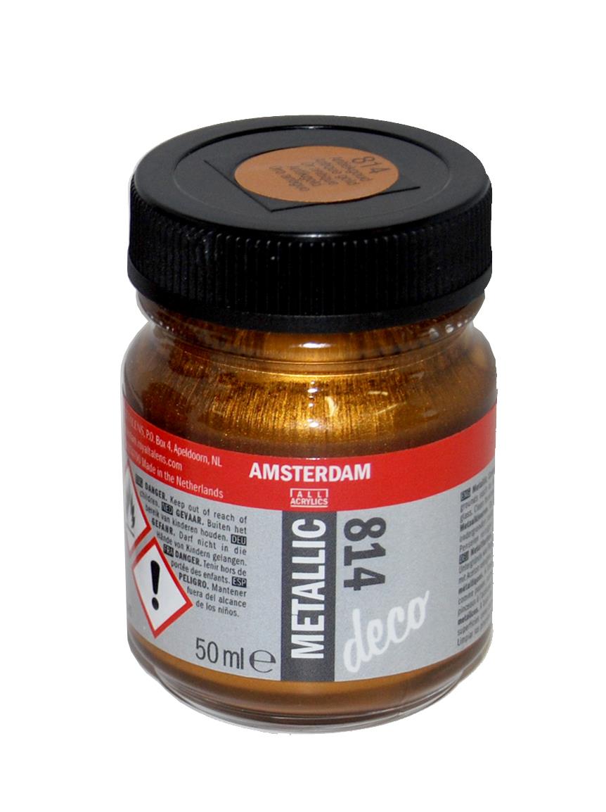 Talens Talens amsterdam μεταλλικό χρώμα anitque gold 50ml 38774------2