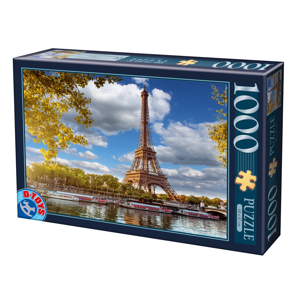 D-Toys PUZZLE 1000 ΤΜΧ 64288FP12 ΡΟΥΜΑΝΙΑΣ Π.221.88FP12