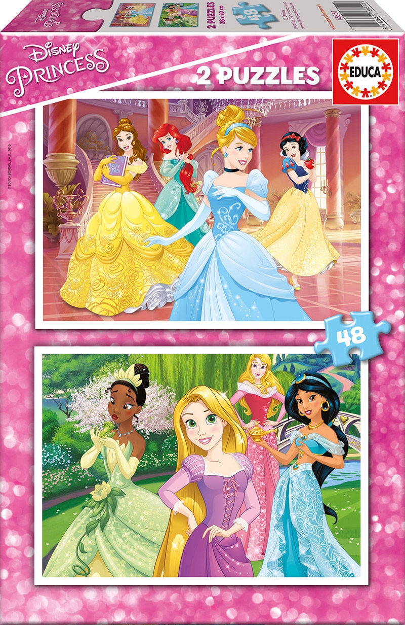 Educa Παζλ 2X48 DISNEY PRINCESS 16851 8412668168510