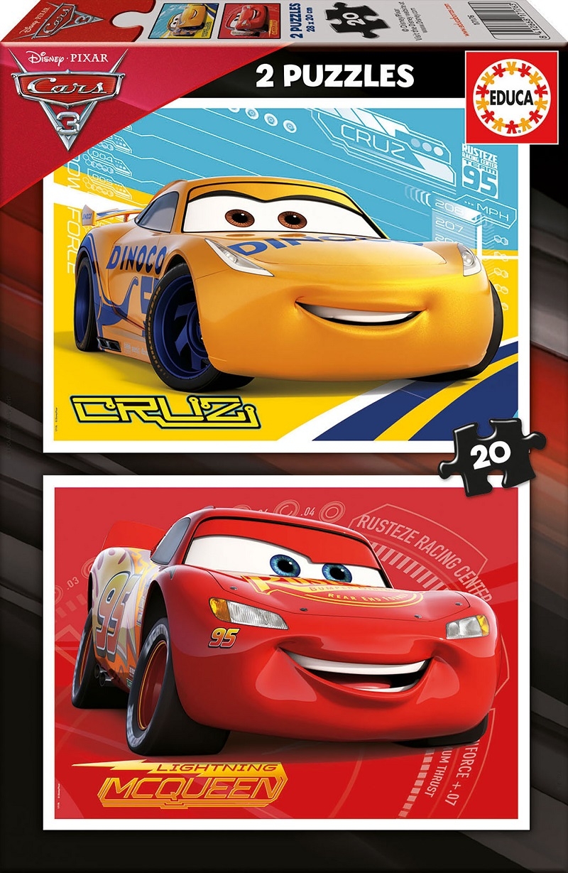 Educa Παζλ CARS 3 2x20 17176 8412668171763