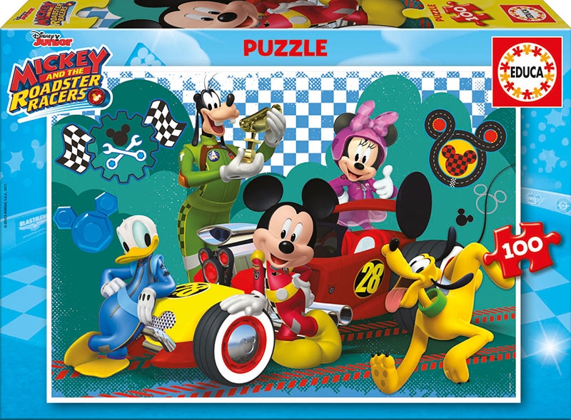 Educa Παζλ 100 MICKEY ROADSTER 17240 8412668172401